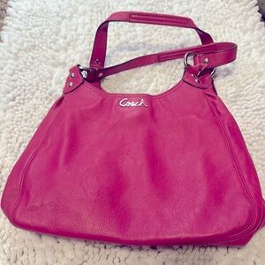 Pink Coach purse